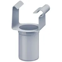 Inefa Ablaufstutzen kastenförmig, PVC-U Einhangstutzen, Dachrinnenzubehör, einfache Montage, Made