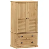 vidaXL Kleiderschrank VIGO 90x55x176 cm Massivholz Kiefer