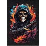 Bamyum Power Bedruckter Chenille-Druck Maschinell Hergestellt für Spielzimmer, Schlafzimmer, Videospiel - Waschbarer Gaming-Teppich 120x180 cm