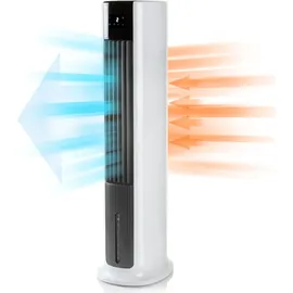 DOMO DO157A 27 cm Standventilator Schwarz/Weiß