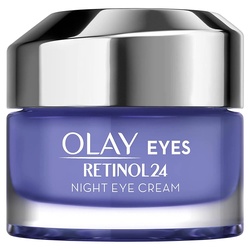 Olay Eyes Retinol24 Nacht-Augencreme, Augenpflege für Glatte und Strahlende Haut, Parfümfrei 15 ml