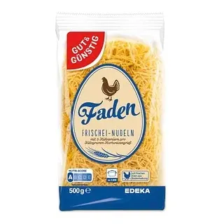 GUT&GÜNSTIG Frischei-Faden  500,0 g, 1 St.