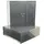 MediaRange CD-Leerbox Slim 10er-Pack transperant / schwarz