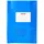 Herlitz 5205042 Heftschoner (DIN A5, geprägt Bast, PP), 1 Stück, dunkelblau