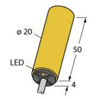 Turck Sensor nicht bündig PNP, Schließer NI10-K20-AP6X