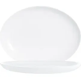 Arcoroc 6 ARCOROC Servierplatten Evolutions White weiß 33,0 cm