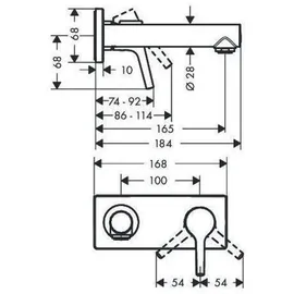 Hansgrohe Talis S Einhandmischer (72110000)