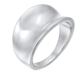 Elli Basic Schick Oval 925 Silber 56 Damen 