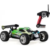 Ferngesteuertes Outdoor-Auto, 1:18 ferngesteuertes Auto, geeignet für Kinder ab 14 Jahren, 70 km/h Monstertruck, grünes Geländefahrzeug, Autospi...