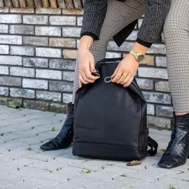 The Chesterfield Brand Manchester Daypack Leder 40 cm schwarz