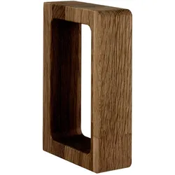 Andersen Furniture - Grip Handtuchhalter, Esche dunkel gebeizt