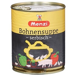 Menzi Bohnensuppe, serbisch Dosensuppe 800,0 ml