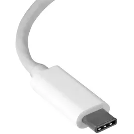 Startech USB-C auf Gigabit Ethernet Adapter Weiß