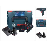 Bosch Professional Akku Schlagbohrschrauber 12 V 30 Nm + 2x Akku 6,0 Ah + L-Boxx