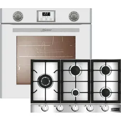 Herd Set/ Kaiser EG 6374 W / Einbaubackofen +KG 9357 / Gaskochfeld