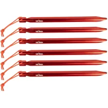 Tatonka Zelthering - Tent peg Pro 19cm 6pcs red (015)