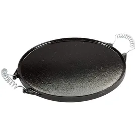 Garcima Grillplatte 25 cm Gusseisen schwarz