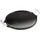 Garcima Grillplatte 25 cm Gusseisen schwarz