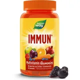 Immunsystem stärken Multivitamin Gummibärchen - 90 Stk Immunsystem stärken Erwachsene mit Vitamin Gummies - mit Vitamin A D E + Zink - vegetarische Immune Booster