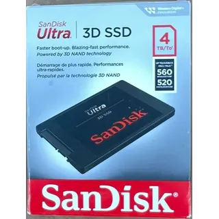 SanDisk Ultra 3D 4 TB SATA 6 Gbps schwarz