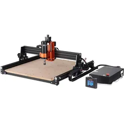 VEVOR CNC-Fräsmaschine Graviermaschine, 400x400x60mm Arbeitsbereich, 300W, 3-Achsen-GRBL-Steuerung, Holzgravur-Schnitzfräsmaschinen-Kit 1200 U/min mit Offline-Controller für Holz, Acryl, MDF, PVC, Schaumstoff