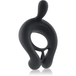 Playboy Toys Pleasure Triple Play Black Penisring vibrierend 1 St.