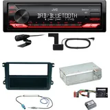 JVC KD-X282DBT Bluetooth DAB Einbauset für Beetle Jetta Sharan Tiguan T5