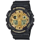 G-Shock GA-100GGB-1A9JF Black & Gold Series JDM Big Case Ana-Digi Watch Y868367