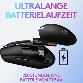 Logitech G305 Lightspeed Wireless Gaming Maus weiß