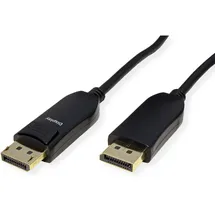 Roline DisplayPort v2.1 Kabel (AOC), 10K@60Hz, 54Gbit/s, UHBR13.5, ST/ST, 50 m