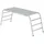 Proregal Arbeitsplattform klappbar | Traglast 500kg | Aluminium-Warzenblech | Rutschfeste Kunststoffschuhe
