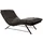 W.Schillig Relaxliege daily dreams Leder 75 x 91 x 170 cm braun mit Kissen