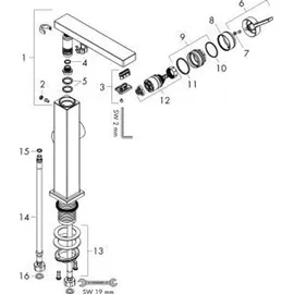 Hansgrohe Tecturis E Einhandmischer Mattweiß