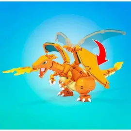 Mattel Mega Pokémon Glumanda Evolution Set 313-tlg. HFG06