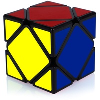 Maomaoyu Zauberwürfel Skewb Speed Magic Cube Puzzle Magischer Würfel PVC Aufkleber für Schneller und Präziser Schwarz