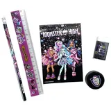 Monster High Schreibset 5 St. schwarz