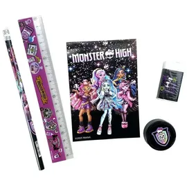 Monster High Schreibset 5 St. schwarz