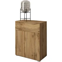 OTTO home Sideboard PARIS (1 St), Moderne 72cm breite grifflose Kommode, vielseitig einsetzbar braun