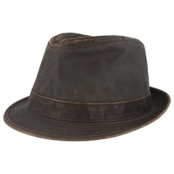 Stetson Trilby Odessa Vintage im Leder-Vintage-Look