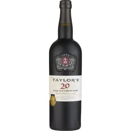 Taylor's Port Taylor's 20 Years Old Tawny 0,75 l Gelbbraun süß Portwein