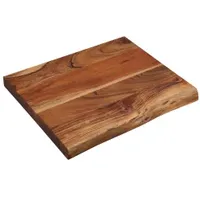 KESPER Tranchierbrett, aus Akazie – Größe: 48 x 40 x 4 cm