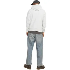JACK & JONES Caleb Varsity Kapuzenpullover White Melange S