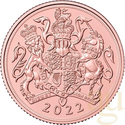 1 Pfund Goldmünze Sovereign Elisabeth 2022