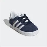 adidas Originals GAZELLE COMFORT CLOSURE ELASTIC LACES KIDS Sneaker für Kinder blau 26 EU