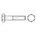 Industrial Quality Supplies Sechskantschraube UNF 5/8 3 25