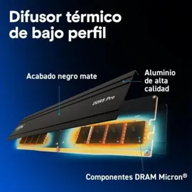 Crucial Pro DDR5-5600 128GB Kit (2x64GB) CL46 Schwarz CP2K64G56C46U5