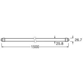 Osram LED-Röhre 854039386 18,3W G13 neutralweiß 1514 cm 1 St.