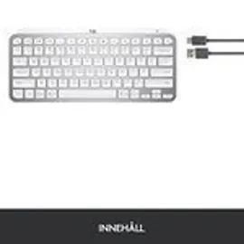 Logitech MX Keys Mini DNK/FIN/NOR/SWE hellgrau