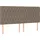 vidaXL Boxspringbett 180 x 200 cm Taupe