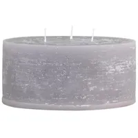 Chic Antique Macon Stumpenkerze 15 x 15 cm grau